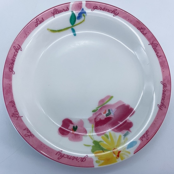 Givenchy Porcelain 6Pcs Colourful Floral Design Set Plates - Picture 6 of 14